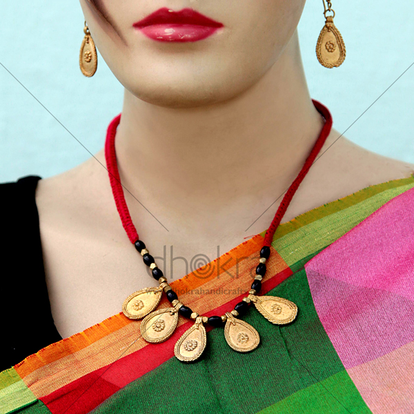 Dhokra Maya Avanti Set | dhokra necklace online | Dhokra